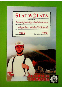 5 lat w 2 lata Australia i Oceania Tom II