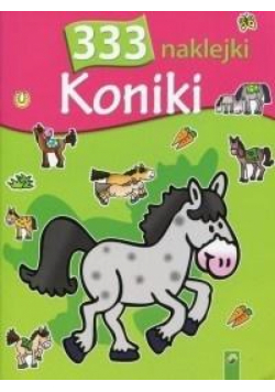 333 naklejki. Koniki