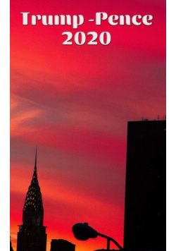 Trump- Pence 2020  Designer Sir Michael  Huhn writing Drawing Journal