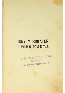 Ukryty bohater 1926