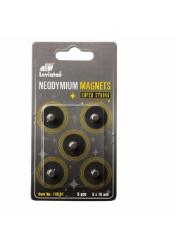 Magnesy neodymowe 5szt LEVIATAN