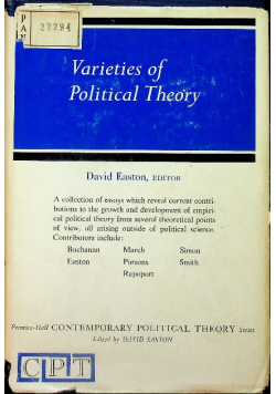 Varieties of Political Theory