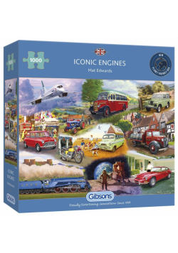 Puzzle 1000 Kultowe pojazdy mechaniczne G3