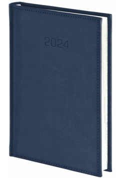 Kalendarz 2024 A4 Tygodniowy Vivella granatowy