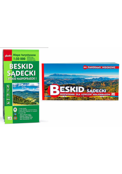 Zestaw dla łowców krajobrazów. Beskid Sądecki mapa