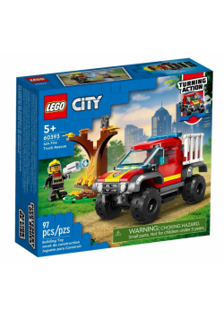 Lego CITY 60393 Wóz strażacki 4x4 misja ratunkowa