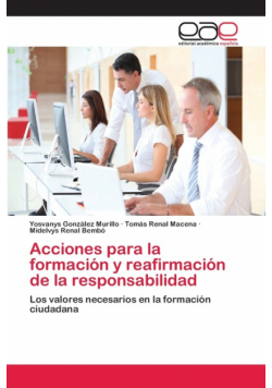 Acciones para la formación y reafirmación de la responsabilidad
