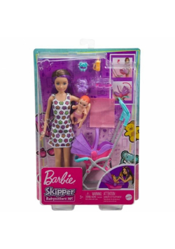 Barbie Skipper zestaw opiekunka GXT34