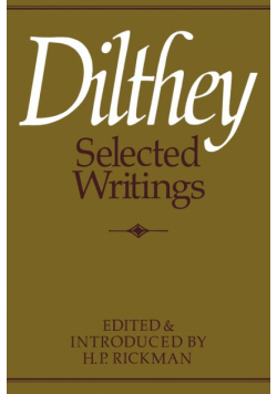 Dilthey Selected Writings