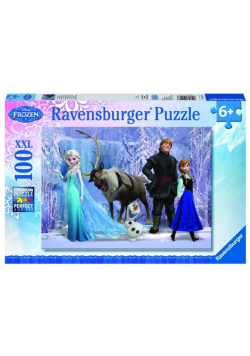 Puzzle 100 Kraina Lodu. W królestwie Królowej XXL