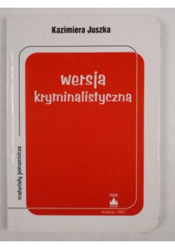 Wersja kryminalistyczna