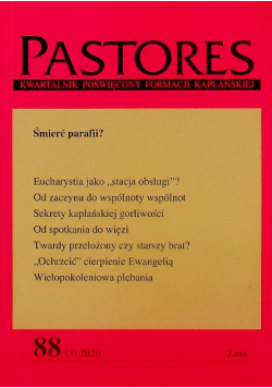 Pastores nr 83 / 20 Śmierć parafii