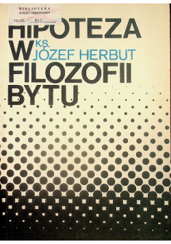 Hipoteza w filozofii bytu