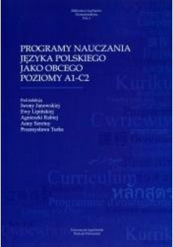Programy nauczania j. polskiego jako obcego A1-C2