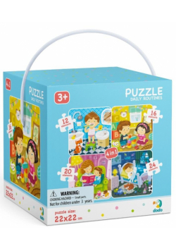 Puzzle 4w1 Mój dzień