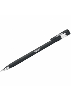 Długopis żelowy czarny 0,5mm Velvet (12szt)