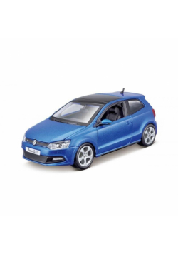 VW Polo GTI Mark 5 Blue 1:24 BBURAGO
