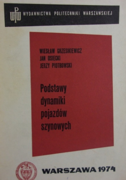 Wstęp do dynamiki pojazdów szynowych