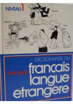 Dictionnaire du francais langue etrangere