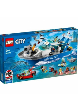 Lego CITY 60277 Policyjna łódź patrolowa