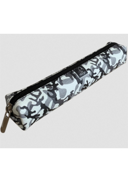 Piórnik mini prostokąt Camouflage grey
