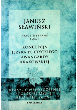 Koncepcja języka poetyckiego awangardy krakowskiej