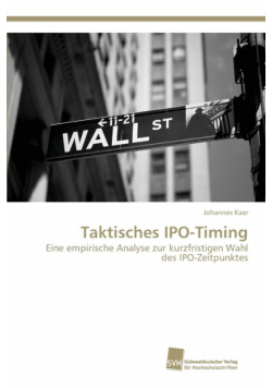 Taktisches IPO-Timing