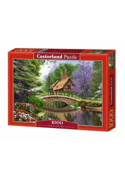 Puzzle 1000 Dom nad rzeką CASTOR