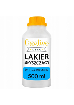 Lakier akrylowy bezbarwny błyszczący 500ml