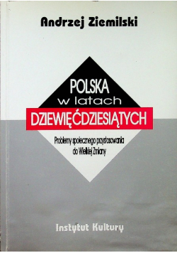 Polska w latach dziewięćdziesiątych