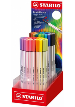 Flamaster Pen 68 Arty brush 80szt
