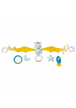 Zawieszka, łańcuch interaktywny Nietoperz 48 cm