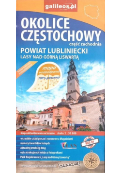 Mapa wodoodporna - ok. Częstochowy cz.zachodnia