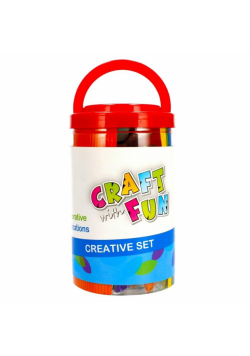 Zestaw kreatywny 500 el. mix