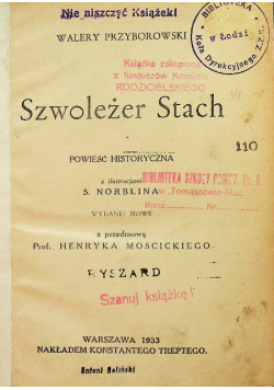 Szwoleżer Stach 1920r