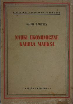 Nauki ekonomiczne Karola Marksa 1946 r.