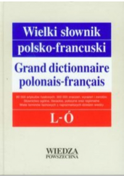 Wielki słownik polsko francuski tom 2 L Ó