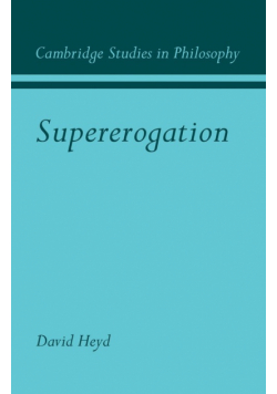 Supererogation