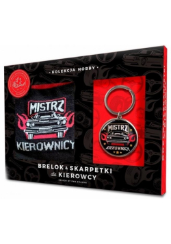 Zestaw brelok + skarpetki dla kierowcy