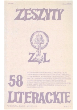 Zeszyty literackie 58 2/1997