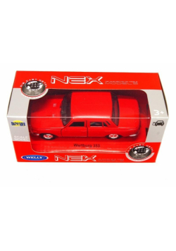 Wartburg 353 1:34 czerwony WELLY