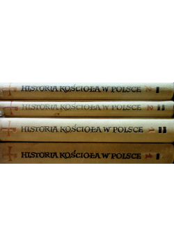 Historia Kościoła w Polsce 4 Tomy
