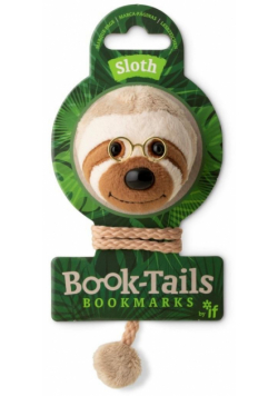 Book-Tails Leniwiec pluszowa zakładka do książki