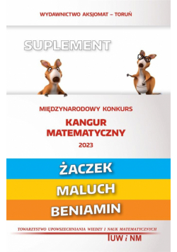 Matematyka z wesołym kangurem Żaczek/Maluch...