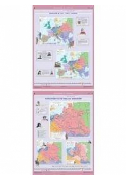 Mapa - Historia. Europa w XVII i XVII w.