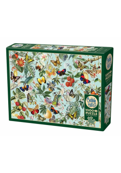 Puzzle 1000 Owoce i motyle