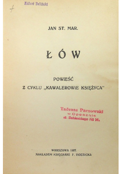 Lwów 1927 r.