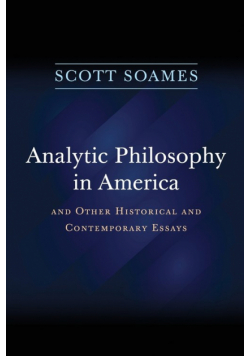 Analytic Philosophy in America