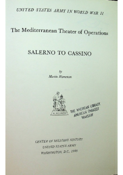 Salerno to Cassino