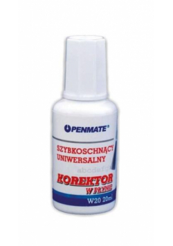 Korektor w pędzelku 20ml (12szt) PENMATE